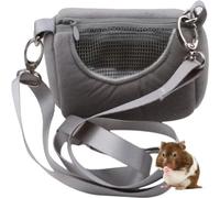 Abbdbd Hamster Carrier Bag Portable Cylinder Bag Mesh Pet Cage Hedgehogs Carrier Handbag Guinea Pigs Crossbody Bag