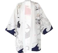 Abbdbd Japanese Kimono Traditional Clothing Carp Anime Kimono Dress Shirts Women Samurai Haori Yukata Cardigan Shirt