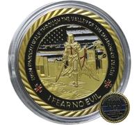 Abbdbd Knights Templar Coin Vintage Crusader Commemorative Coin American Armored Warrior Commemorative Coins