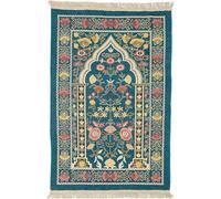 Abbdbd Muslim Prayer Rug, Soft Plush Thin Islamic Prayer Mat, Tassel Praying Carpet, Ramadan Eid Hajj Gift