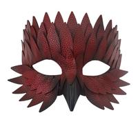 Abbdbd Owl Feathered Half Face Mask Halloween Costume Masquerades Birdbeak Carnivals for Women Feather Half Face Masquerades Halloween Party Carnivals