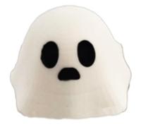 Abbdbd Resin Ghost Keycaps Halloween Theme Keyboard Decorative Keycap 3d Skeleton Ghost Mechanical Keyboard Keys