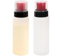 Abbdbd Silicone Bbq Oil Bottle with Brush Bread Pastry Brush Baking Utensil Kitchen Cooking Gadgets for Grill Basting, Pastry 175ml