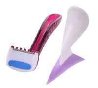Abbdbd Triangle Shape for Women Bikini Dedicated Privates Shaving Stencil Sexy Female Pubic Hair Razor Intimate Shaping Tool