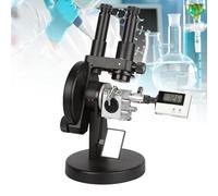 ABBE Refractometer, Digital Binocular Refractometer, Laboratory Optical Equipment, Brix/refractive Index Measurement, With Thermometer, Measurement Range: 1.3000~1.7000nD