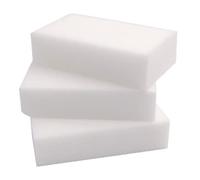 Abbey 10 White Magic Eraser Sponge for Cleaning - Cleaning Melamine Sponges for Stain & Mark Removal - Magic Eraser Sponge for Walls, Kitchens, Bathrooms, Paint Eraser - Dust Sponge 9.9x6x2.5cm