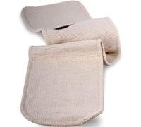 Abbey 100% Cotton Professional Heavy Duty Double Sided Oven Gloves Heat Resistant - Jolly Molly Soft Commercial Thick Oven Gloves for Bakers, Chefs and Kitchen - Double Oven Mitts XL Size (91 x 17cm)