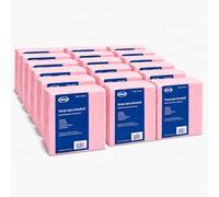 Abbey 20x Packs of 50 Disposable J Cloths Non Woven Wipes - All Purpose Blue Cleaning Cloths - J Cloth to Clean Surfaces, Bathroom, Windows, Dish Cloth -Kitchen Cloth 42 x 35cm (Red)