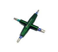 Abbey Bike Tools 4-Way Multi-Tool GREEN 2.5/4/5/T25