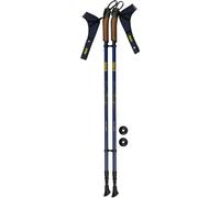 Abbey Camp® Nordic Walking Stick Geneva-140 Bleu TU