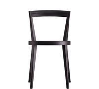 Abbey Chair Horgenglarus beech black-red, satin finish - HORGENG LARUS 920 BB 310 SG