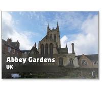 Abbey Gardens in Bury St Edmunds, Suffolk, UK, Fridge Magnet