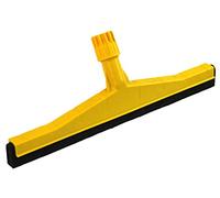 Abbey Heavy Duty Plastic Floor Squeegee (Yellow, 18 Inch (45cm))