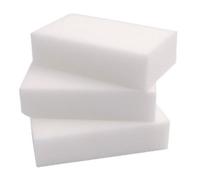 Abbey 10 White Magic Eraser Sponge for Cleaning - Cleaning Melamine Sponges for Stain & Mark Removal - Magic Eraser Sponge for Walls, Kitchens, Bathrooms, Paint Eraser -Dust Sponge 9.9x6x2.5cm