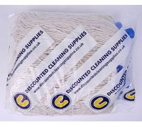 Abbey No.16 Socket Cotton Mop Head, Pack Of 5, Blue