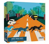 Abbey Road Foxes | 500 Piece Jigsaw Puzzle | Iconic Beatles London | Sustainable Jigsaw Puzzle for Adults | Premium 100% Recycled Board | Great Gift for Adults | Gibsons Games