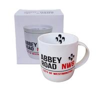 Abbey Road NW8 Mug - City of Westminster London Street Sign Coffee & Tea Cup - UK Souvenir Gift with Box