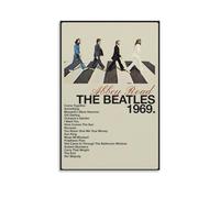 Abbey Road-The BeatlesPainting Art Poster Canvas Art Wall Decoration Home Bedroom Aesthetics Painter Living Deco Strong Wall Painting Room DecoratedUnframe-style24x36inch(60x90cm)