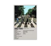 Abbey Road The BeatlesWaterproof Posters Wall Art Posters Waterproof Home Printing Moisture-proof Easy to Install And Fade ResistantUnframe-style12x18inch(30x45cm)