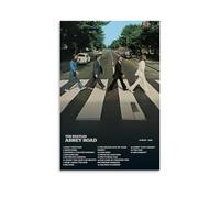 Abbey Road-The BeatlesWaterproof Posters Wall Art Posters Waterproof Home Printing Moisture-proof Easy to Install And Fade ResistantUnframe-style12x18inch(30x45cm)