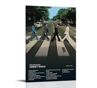 Abbey Road-The BeatlesWaterproof Posters Wall Art Posters Waterproof Home Printing Moisture-proof Easy to Install And Fade ResistantFrame-style16x24inch(40x60cm)