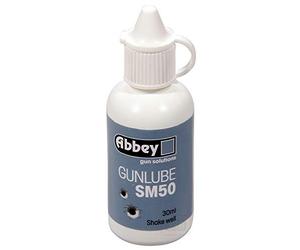 Abbey SILICONE GUN LUBE OIL SM50 FROM GUN SOLUTIONS 30ML LEATHER PLASTIC