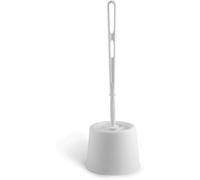 Abbey Toilet Bowl Brush and Holder for Bathroom (Contract, White)