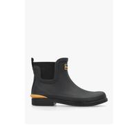 Abbeyfield Packable Black Ankle Wellingtons - Black Patent / 3