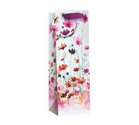 AbbeyShake bottle gift bags one size multicoloured - Pack of 6 (pink floral)