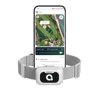 ABBIDOT GPS Dog Tracker - Real-Time Pet Tracker with Virtual Fence, Activity Monitor, Location History, Health Monitor, 3-Mode Light, Waterproof & Rechargeable GPS Tracker for Dogs with APP Support