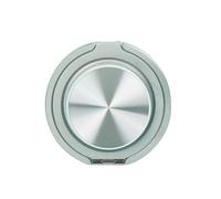 Abbolinxus Cell Phone Grip for MagSafe with Kickstand, Magnetic Stand, Secure Hold for iPhone MagSafe Cases, Adjustable Foldable Desktop Phone Holder Cradle Dock Compatible（Green Stainless Steel