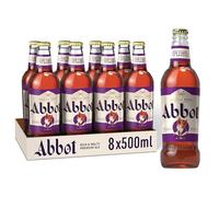 Abbot Ale Beer, 8 x 500ml Bottles, English Ale
