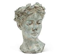 Abbott Collection 10" Tall Female Head Flower Pot