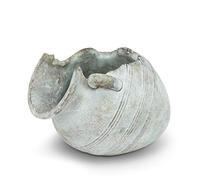 Abbott Collection 27-ATHENS-805 Tipped Urn Planter-6" H, Grey