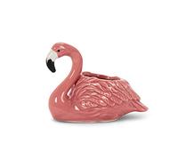 Abbott Collection 27-MINIKIN-310 Small Flamingo Planter, 1 EA, Pink