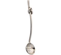Abbott Collection 36-Knot Olive Spoon 7 inches L Silver