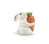 Abbott Collection Bunny and Carrot Salt and Pepper 2 Piece Set