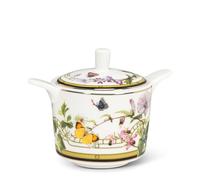 Abbott Collection Butterfly Garden Covered Pot