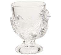 Abbott Collection Glass Chicken Egg Cup
