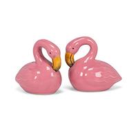 Abbott Collection Home 27-DASH-009 Abbott Collection Sitting Flamingo Salt & Pepper