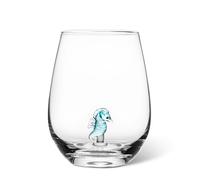 Abbott Collection Seahorse Icon Stemless Wine Glass