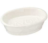Abbott Collection White Oval Savon Dish