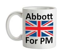 Abbott for PM - 10oz - Ceramic Mug for Coffee/Tea