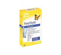 Abbott Freestyle Glucose, Optium Stripes, Pack of 50