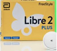 Abbott Freestyle Libre 2 Plus Sensor ONLY for diabetes patients Glucose monitoring CGM, supplied without VAT