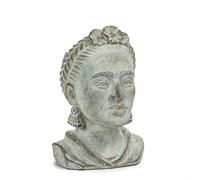 Abbott Planter, Cement, Frida Head, Large (10" H)