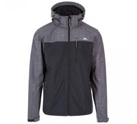Trespass Mens Abbott Softshell Jacket - Dark Grey Marl - Dark Grey Marl - M