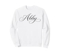 Abby Name Women Elegant Cute Wife Fancy Girl Girlfriend GF Sweatshirt