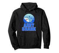 Abby Shark Family Reunion Squad First Last Name Pullover Hoodie