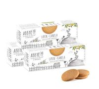 ABBYE | Butter cookie with lemon and cinnamon - Pack 3 x 140g